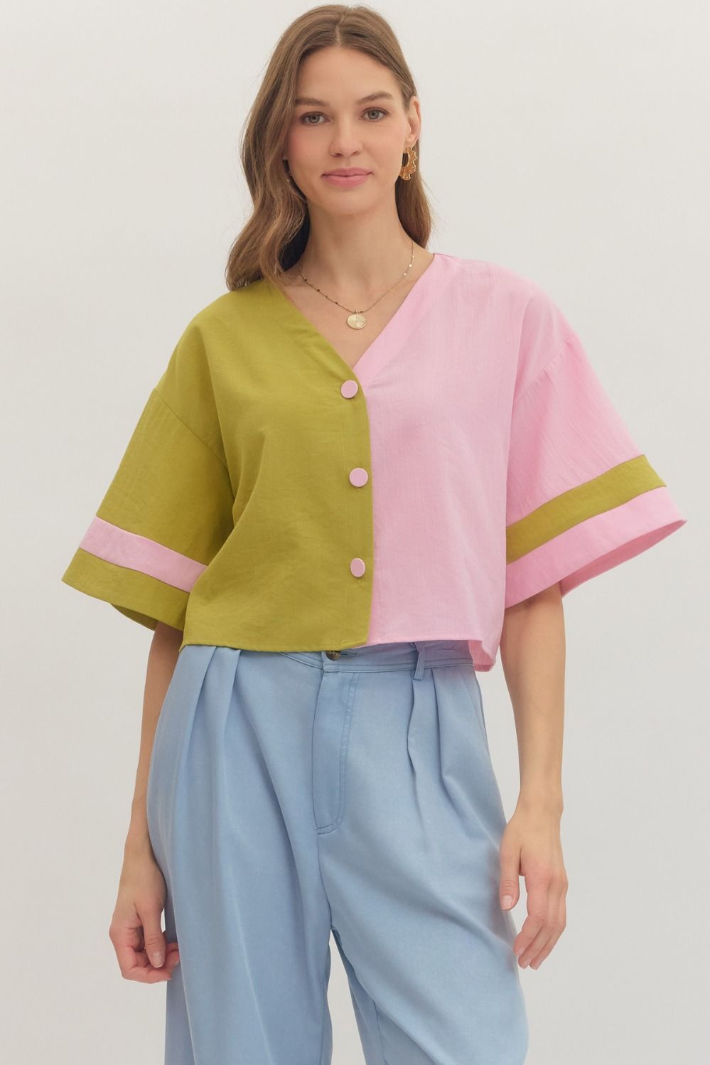 The Kiwi Blouse