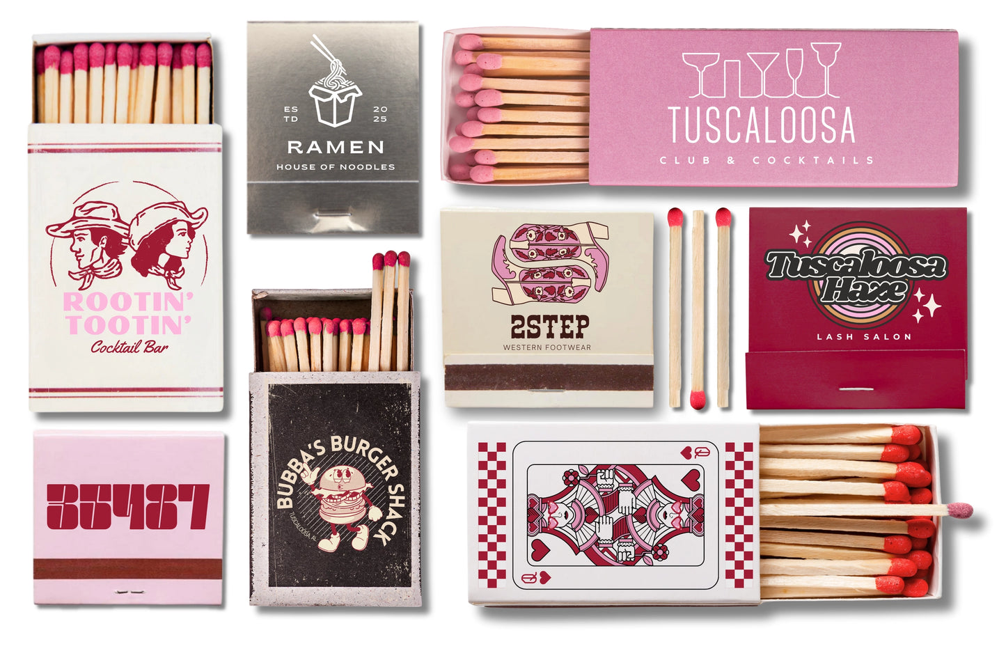 11 x 17 Gameday Tuscaloosa Insert Set of 10
