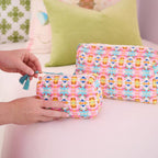 Laura Park Designs - Sumner Pink Small Cosmetic Bag: Small