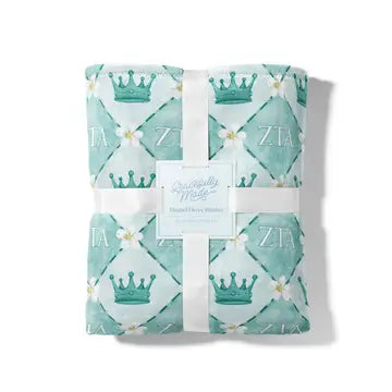 Zeta Flannel Fleece Blanket