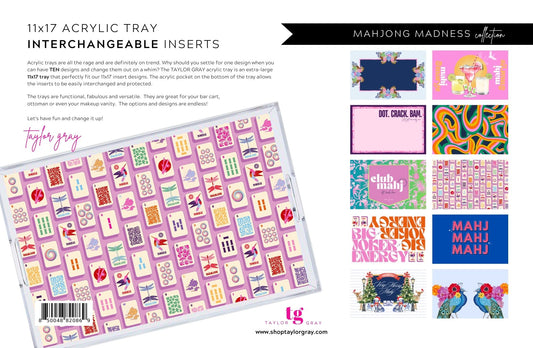 11 x 17 Mahjong Madness Insert Set of 10
