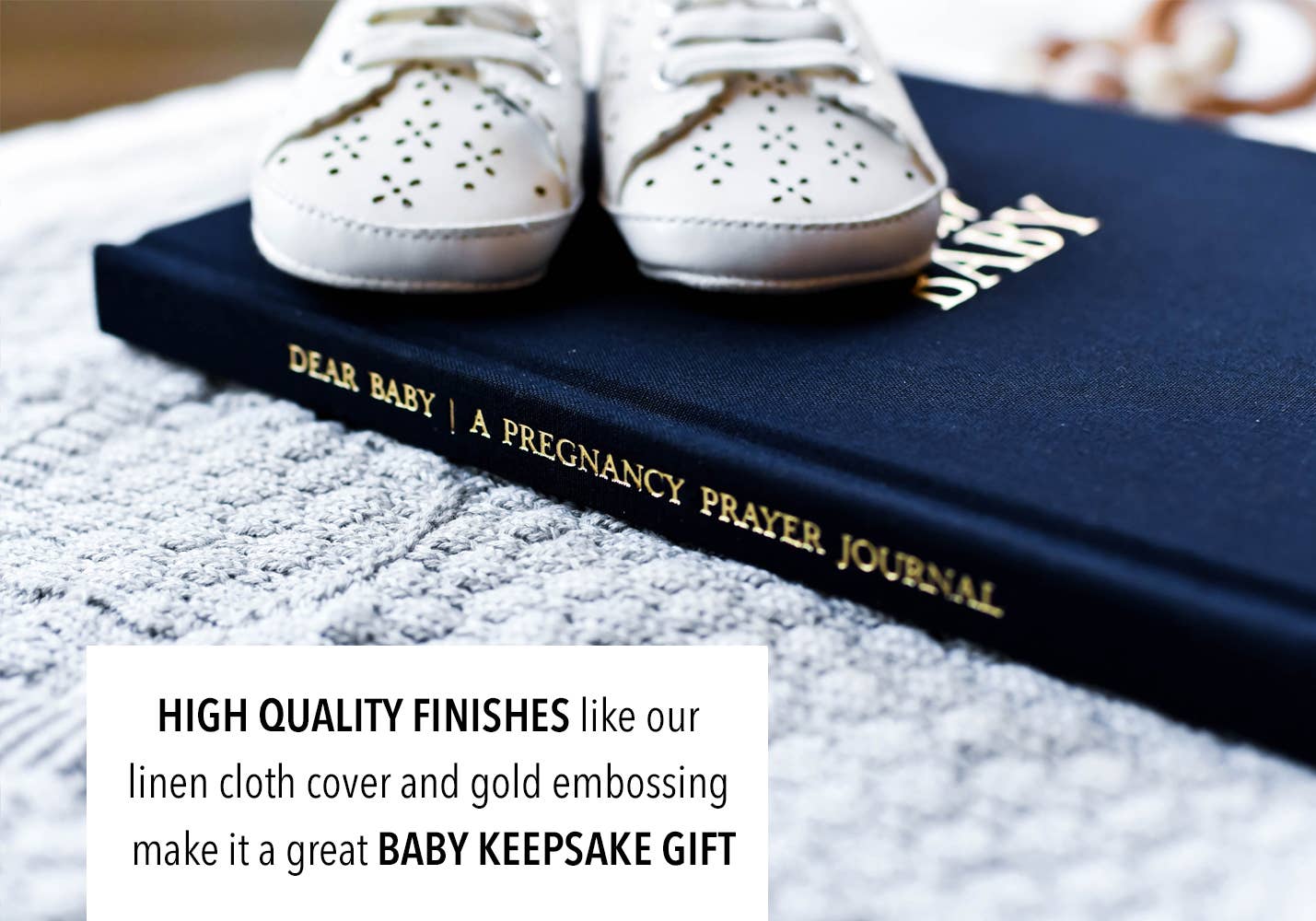 Duncan & Stone Paper Co. - Dear Baby: A Pregnancy Prayer Journal & Memory Book for Moms: Ivory