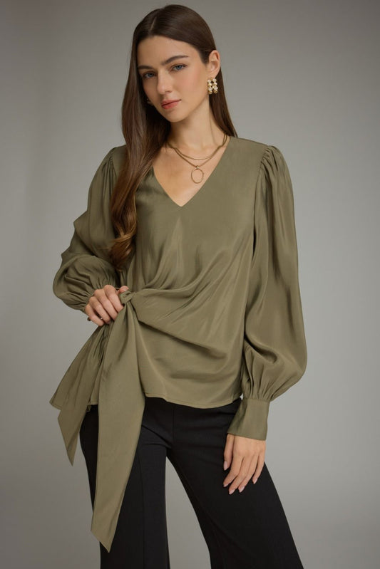 The Rachel Wrap Blouse