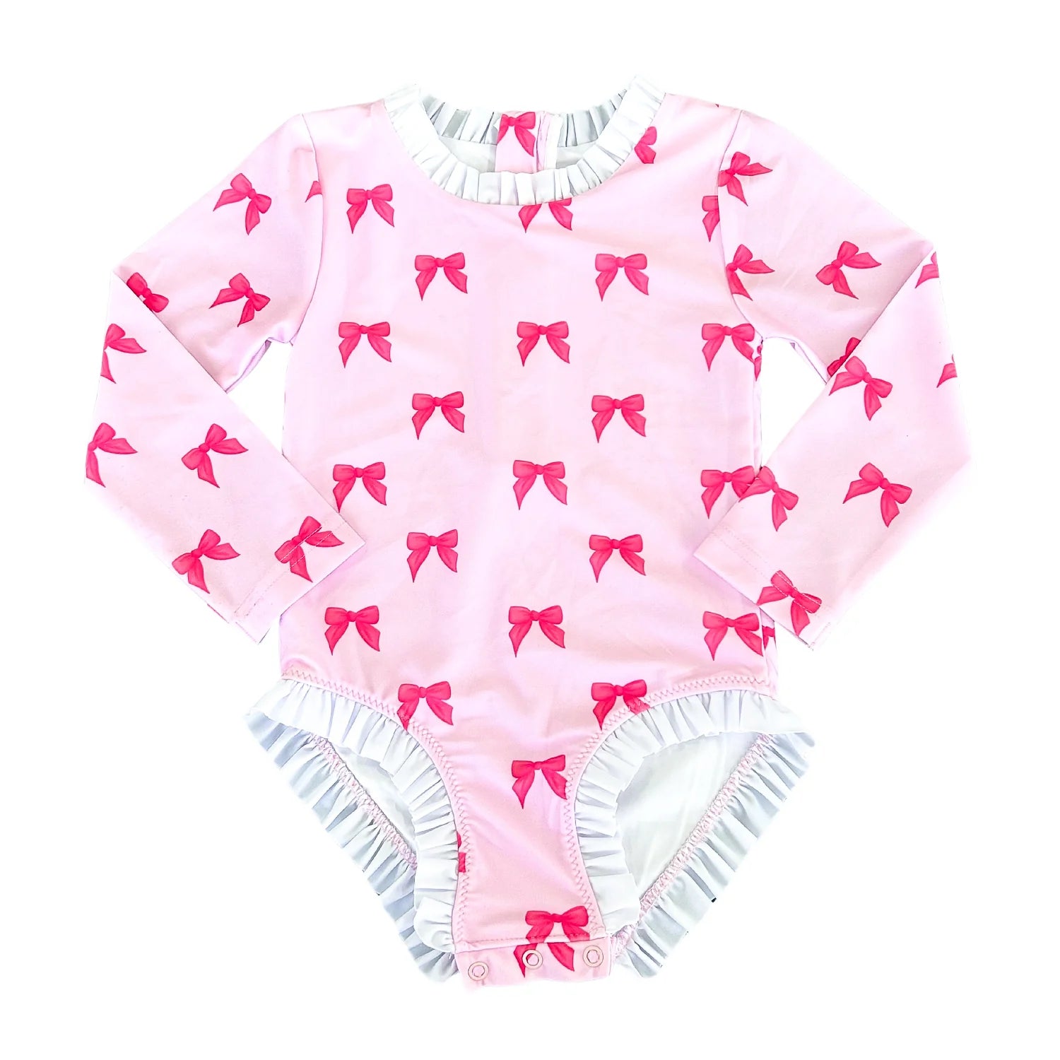 Pink Party Rashguard One Piece